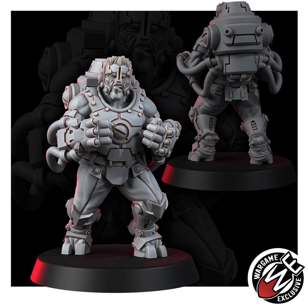 Greater Good The Necrocity Black Traders Retinue – T'au Empire Proxy, Wargame Exclusive – 16K resin miniature – photo 3 of 8