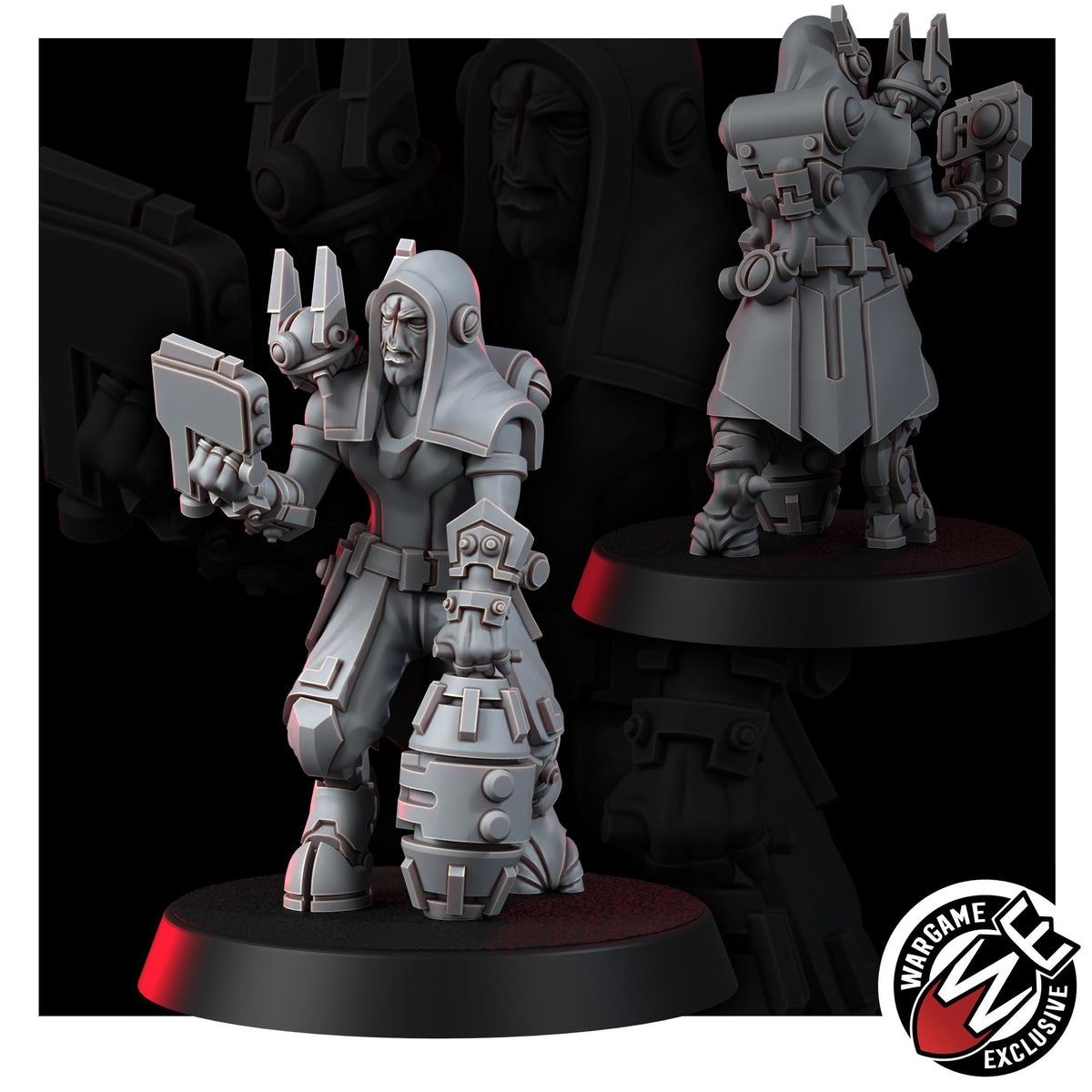 Greater Good The Necrocity Black Traders Retinue – T'au Empire Proxy, Wargame Exclusive – 16K resin miniature – photo 5 of 8