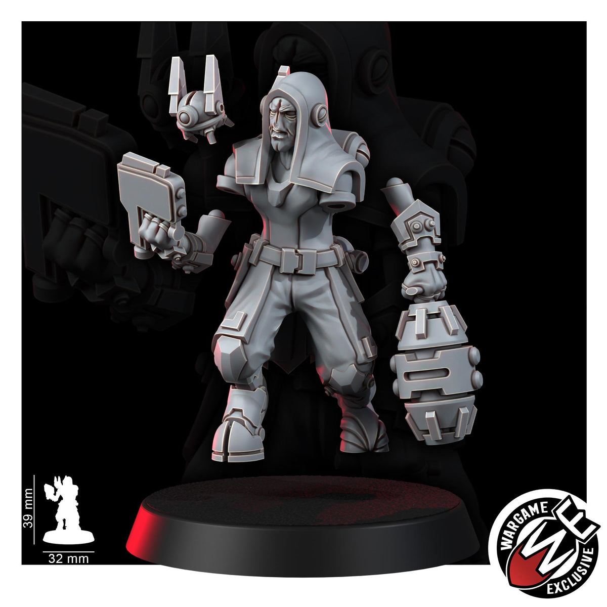 Greater Good The Necrocity Black Traders Retinue – T'au Empire Proxy, Wargame Exclusive – 16K resin miniature – photo 8 of 8