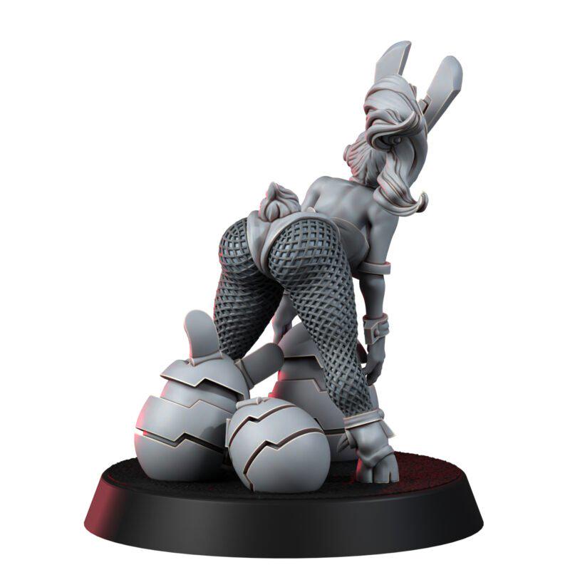 Greater Good Easter Bunny – T'au Empire Proxy, Wargame Exclusive – 3D printed 16K resin miniature – photo 6 of 7