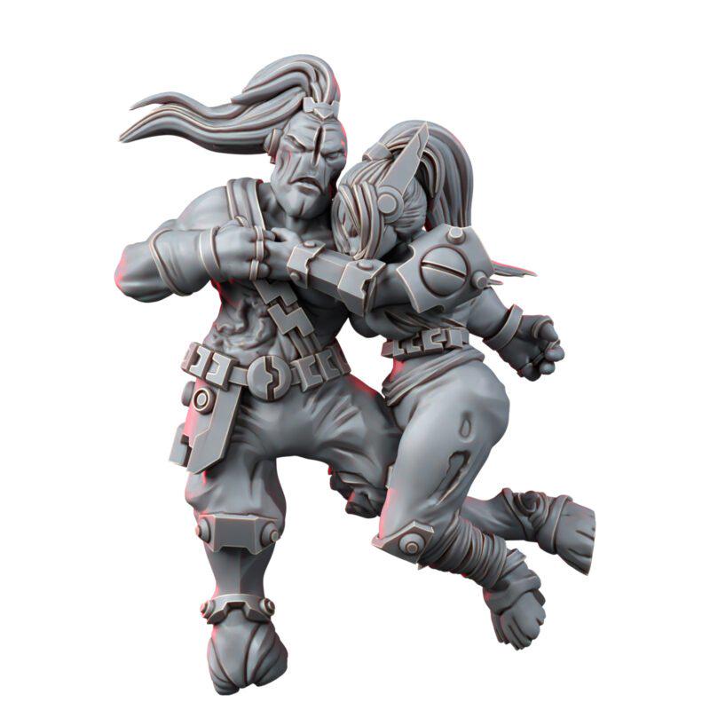 Greater Good Casualties Eternal Love – T'au Empire Proxy, Wargame Exclusive – 3D printed 16K resin miniature – photo 2 of 5