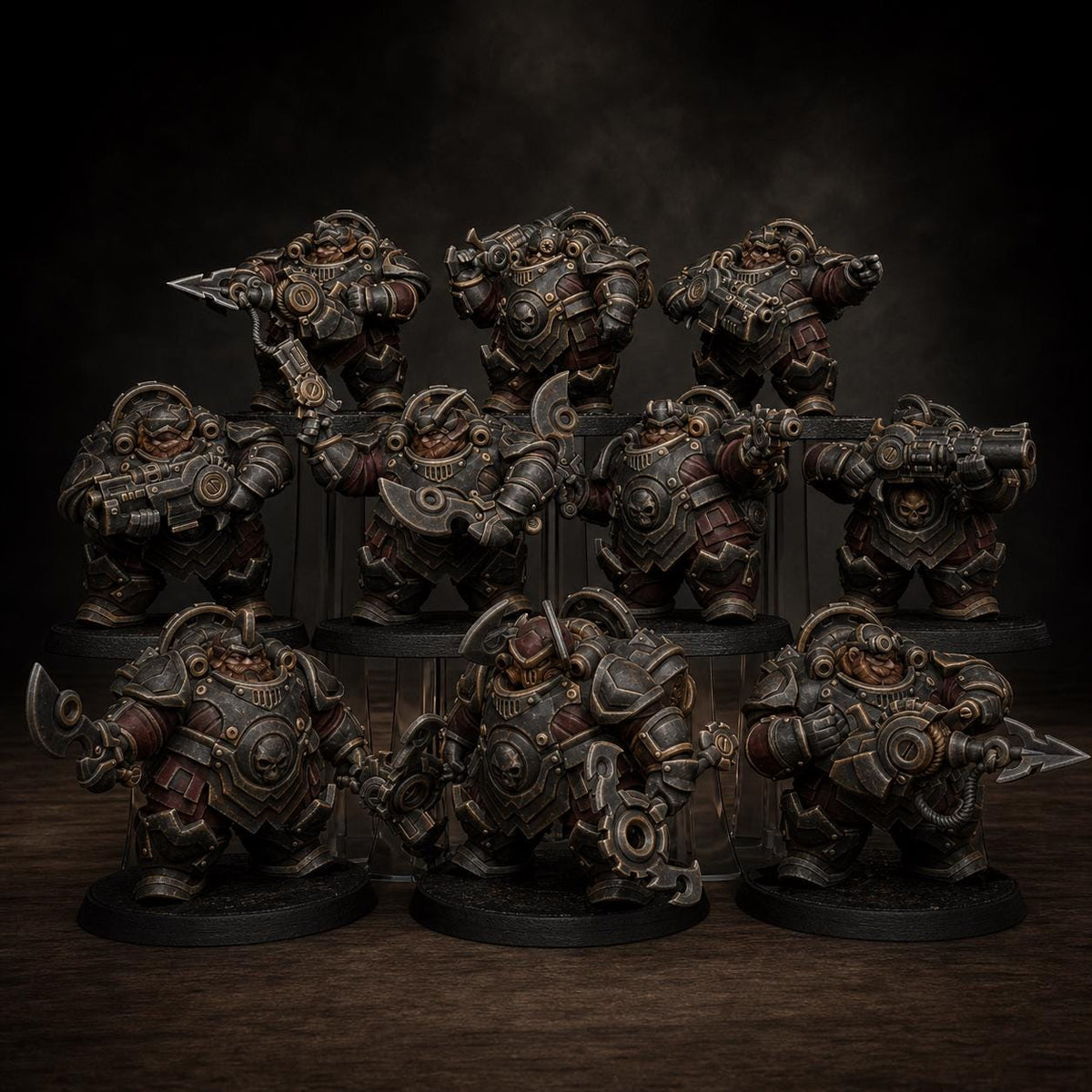 Legacy Ironvale Bulkguards – Warhammer 40k Compatible Miniature