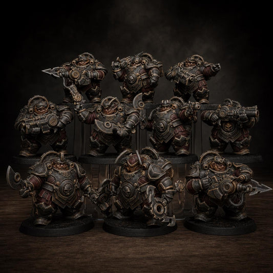 Legacy Ironvale Bulkguards – Warhammer 40k Compatible Miniature