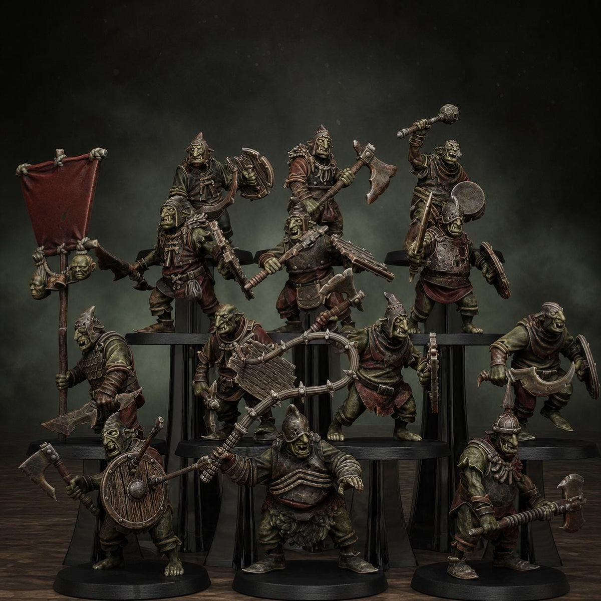 Legacy Chaosvale Hobgoblins – Warhammer 40k Compatible Miniature