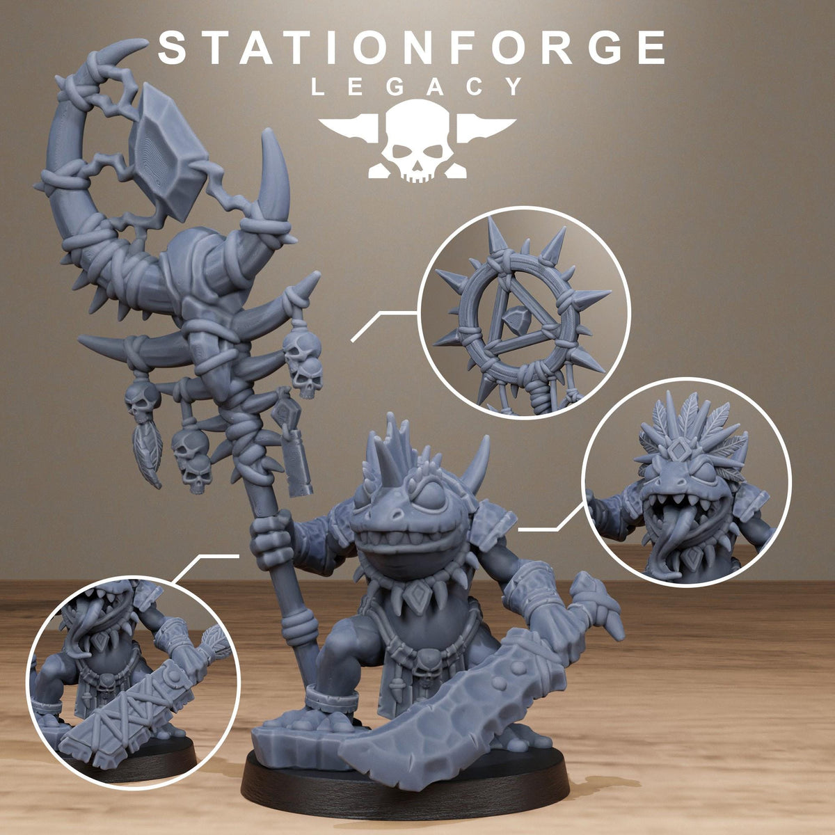 Legacy Bogkin Shaman – Warhammer 40k Compatible Miniature