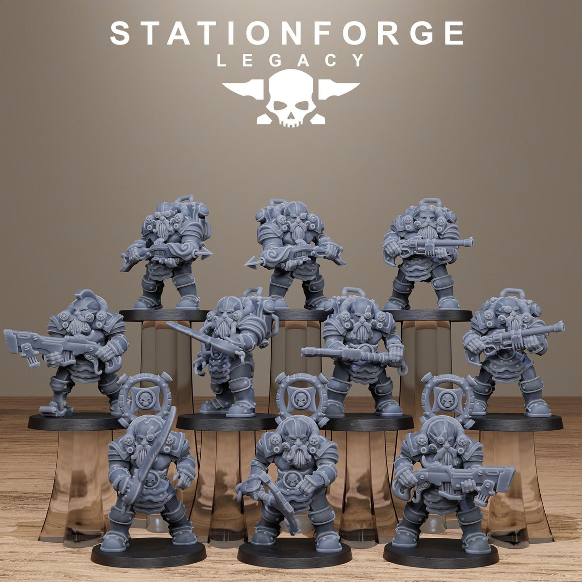Ironvale Infantry – Warhammer 40k Compatible Miniature