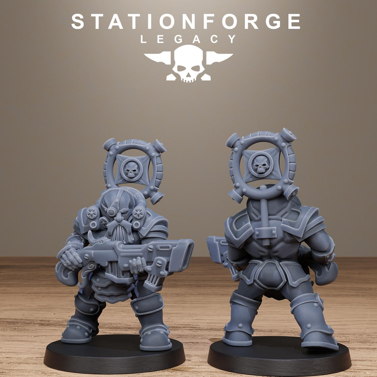 Ironvale Infantry – Warhammer 40k Compatible Miniature