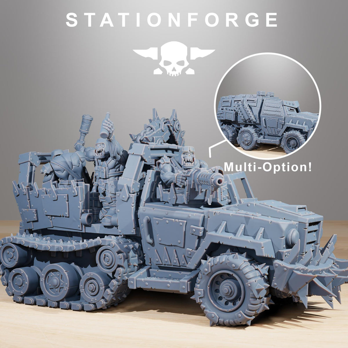 Orks Orkaz Party Wagon – Ork Proxy