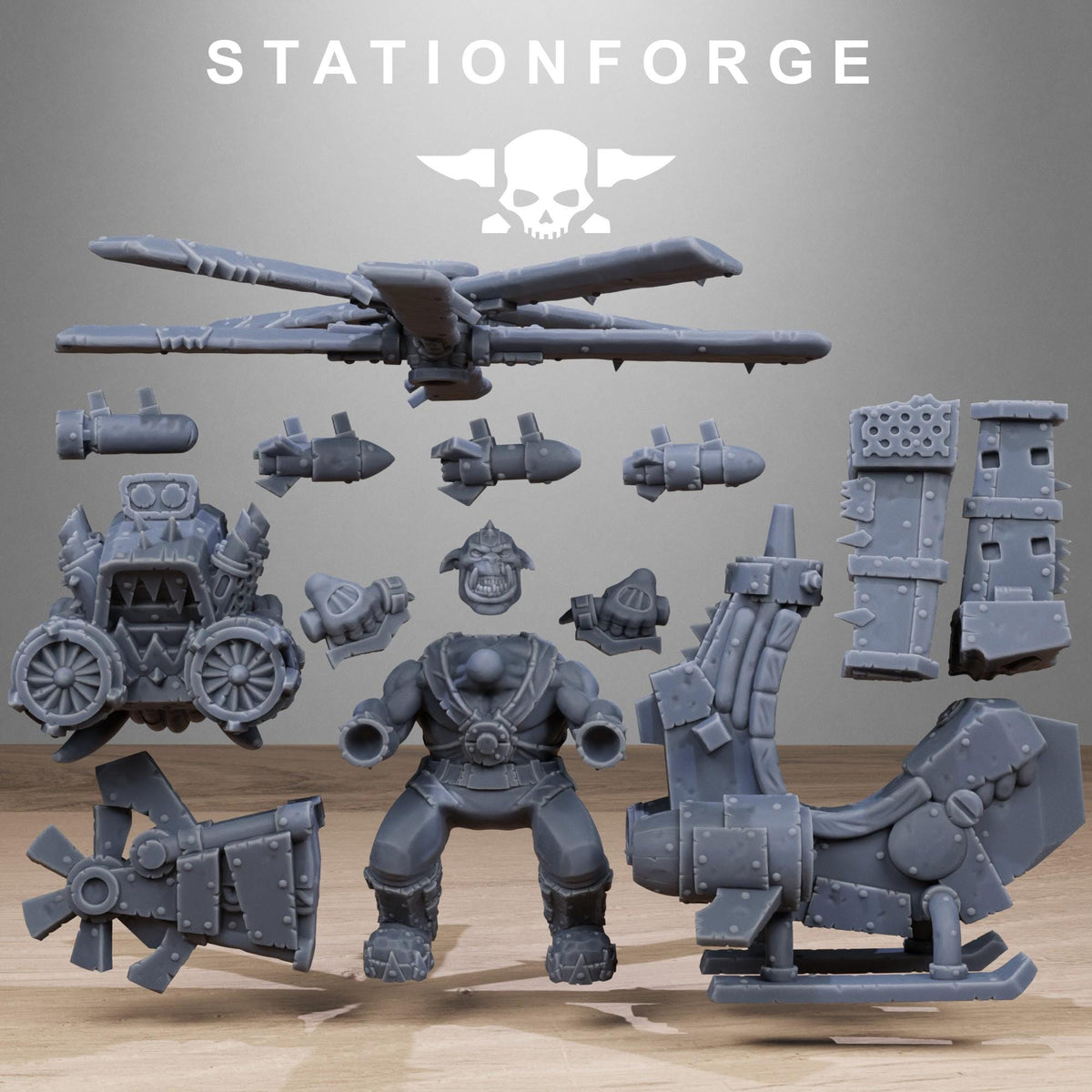 Orks Orkaz Kopters – Ork Proxy