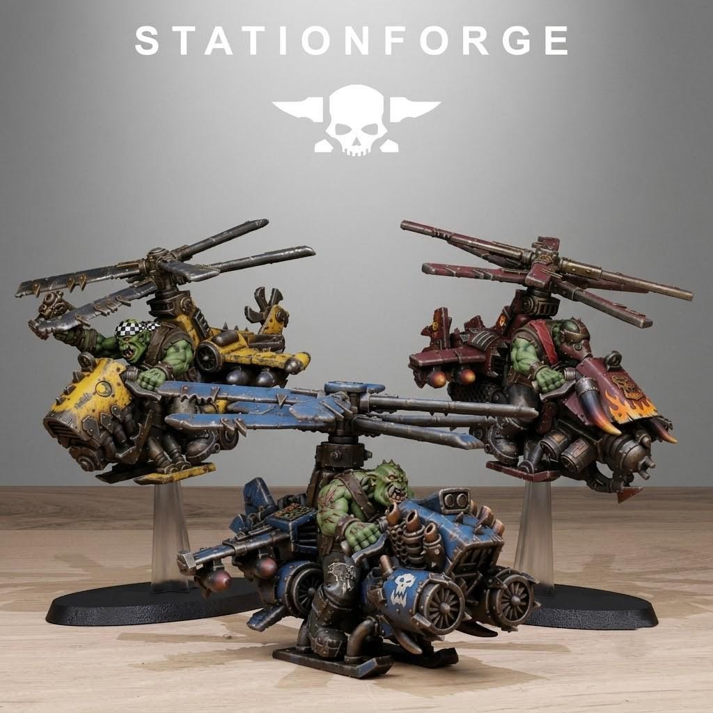 Orks Orkaz Kopters – Ork Proxy