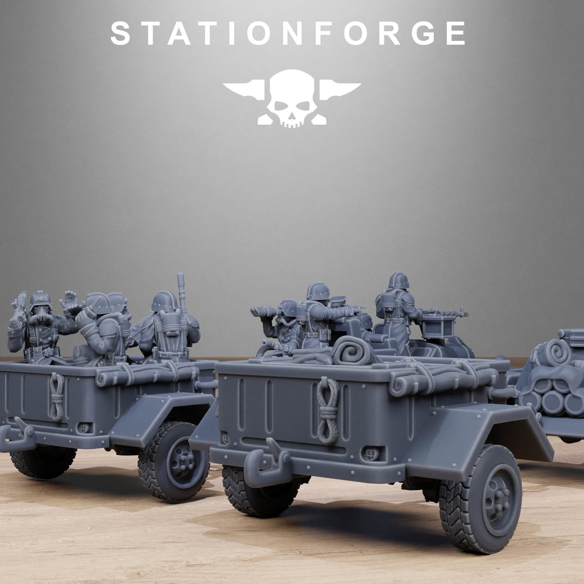 GrimGuard Support Vehicles – Astra Militarum Proxy