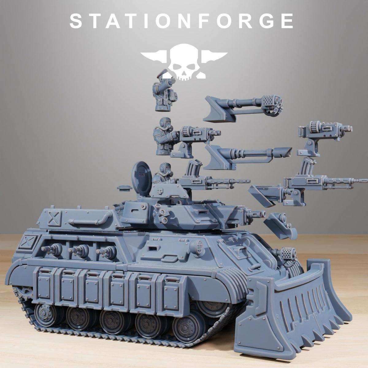 GrimGuard Support Tank – Astra Militarum Proxy