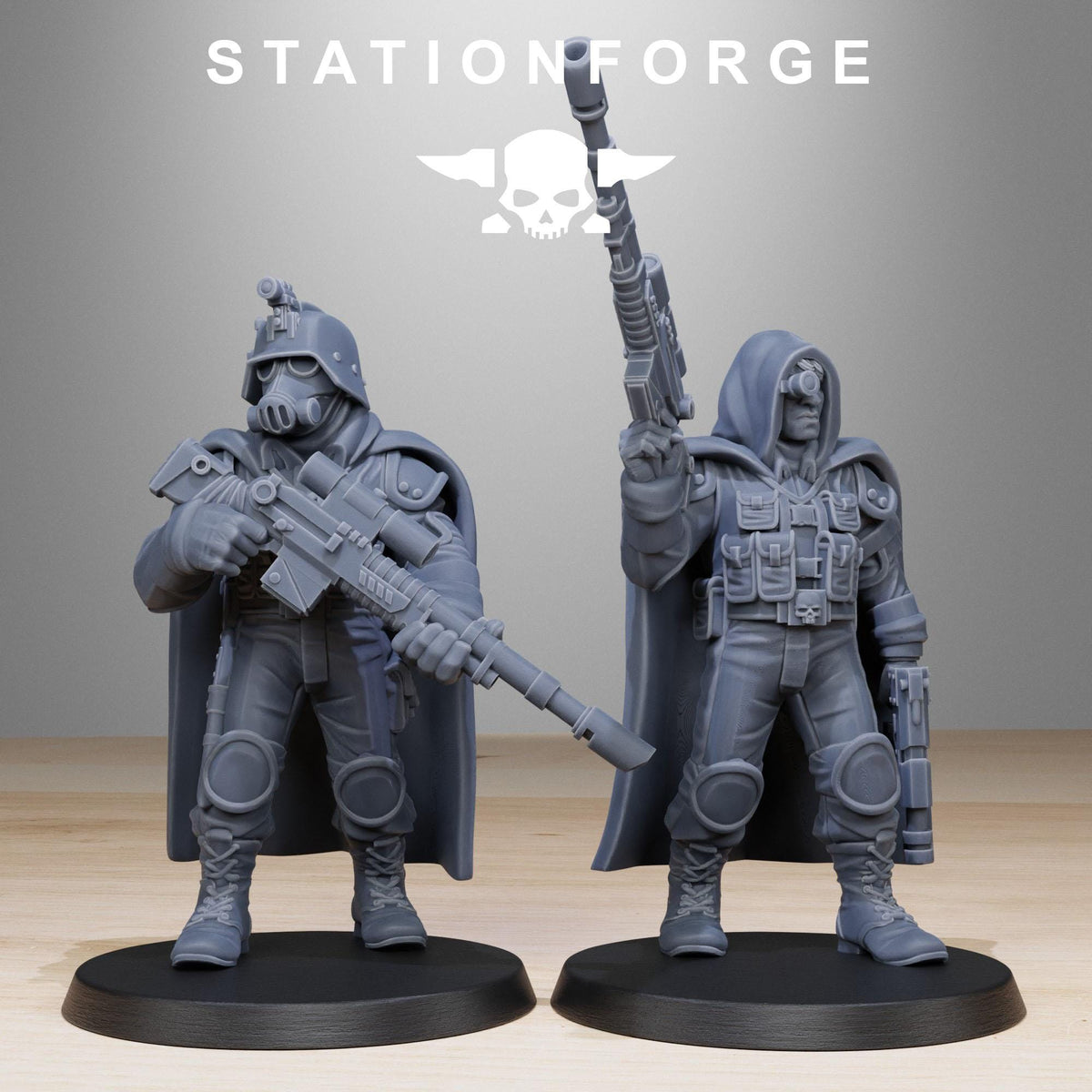 GrimGuard Snipers – Astra Militarum Proxy