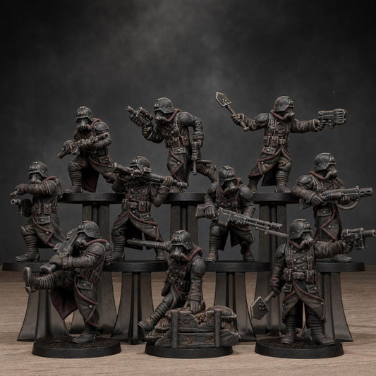 GrimGuard Shovel Trenches – Astra Militarum Proxy
