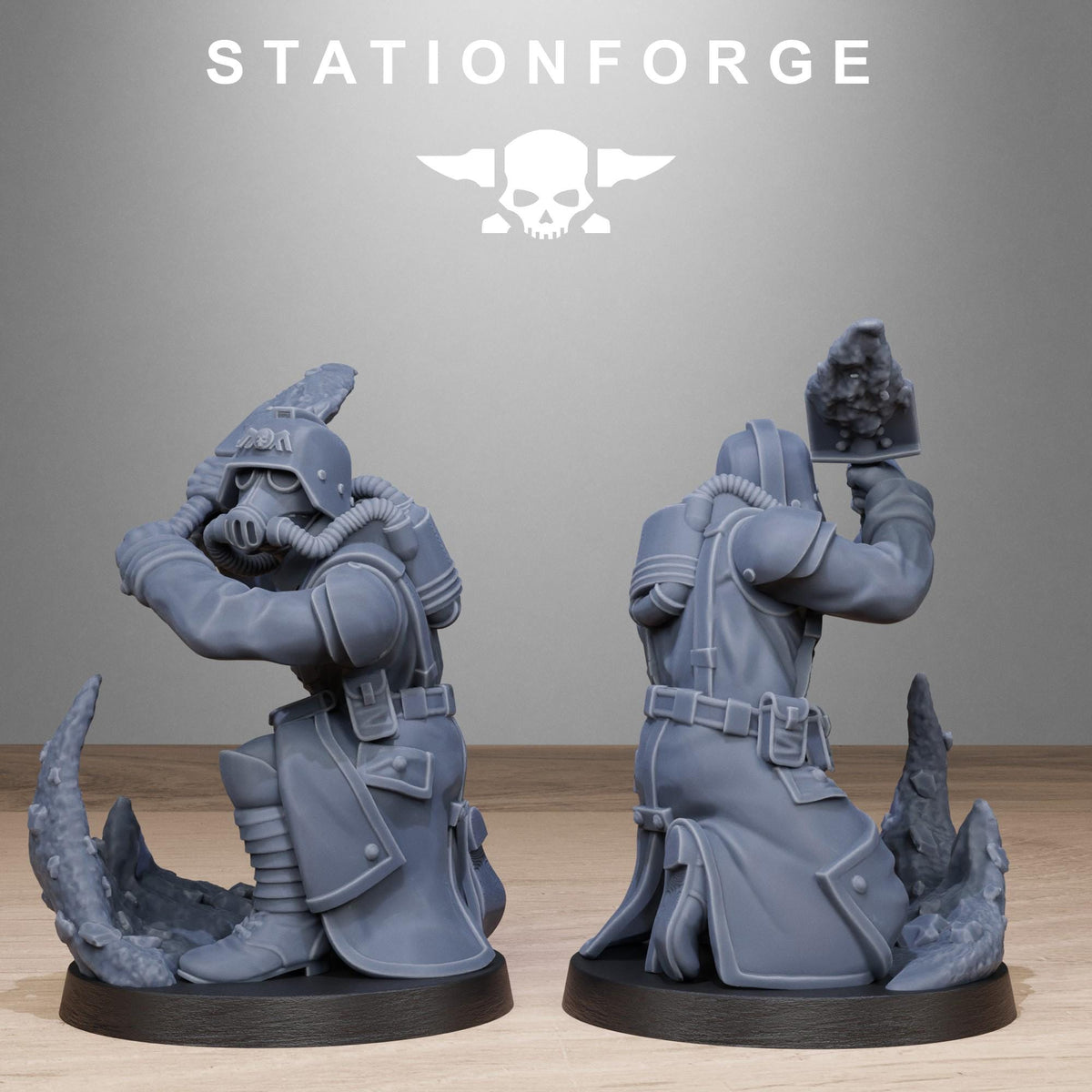 GrimGuard Shovel Fighters – Astra Militarum Proxy