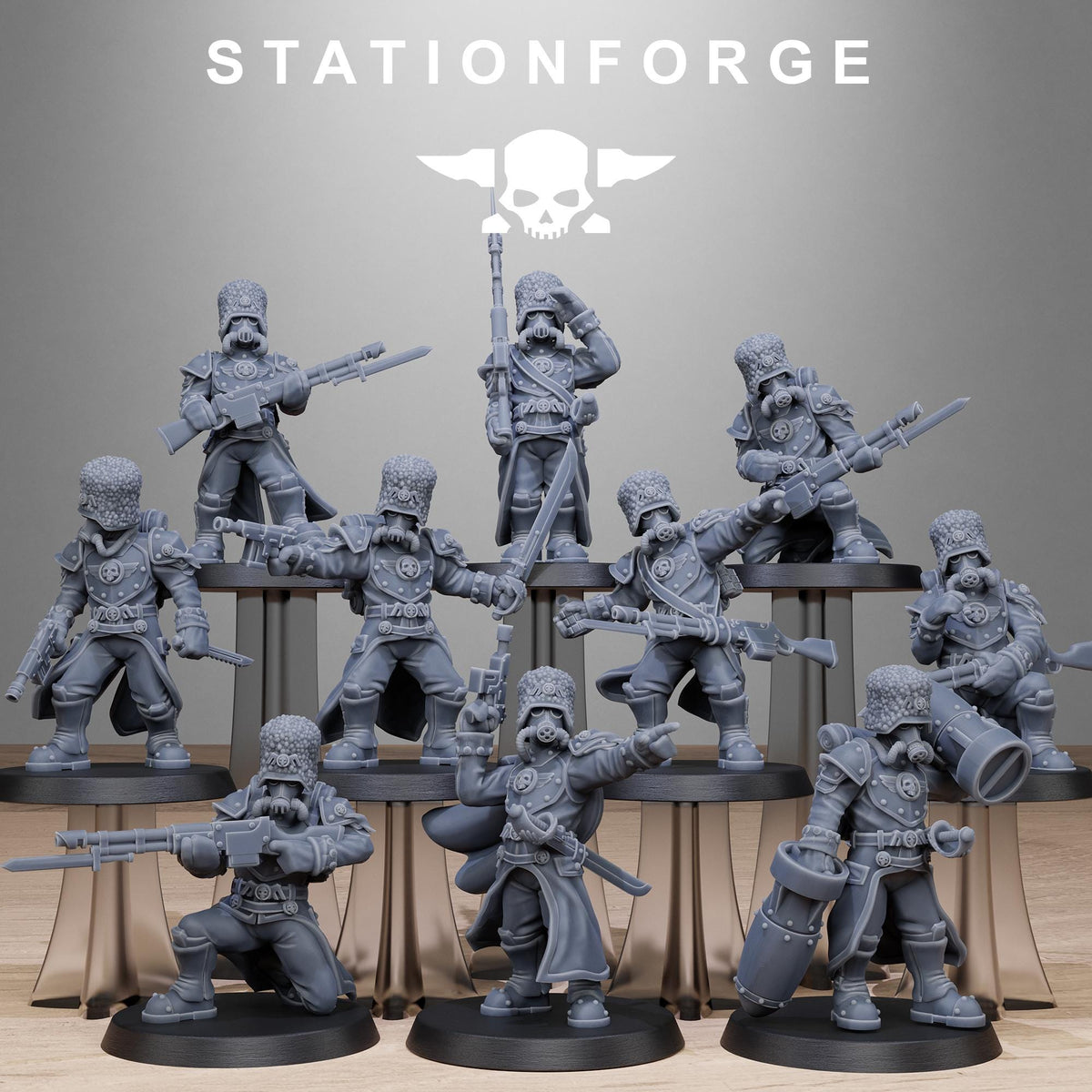 Grim Guard Royals – Astra Militarum Proxy