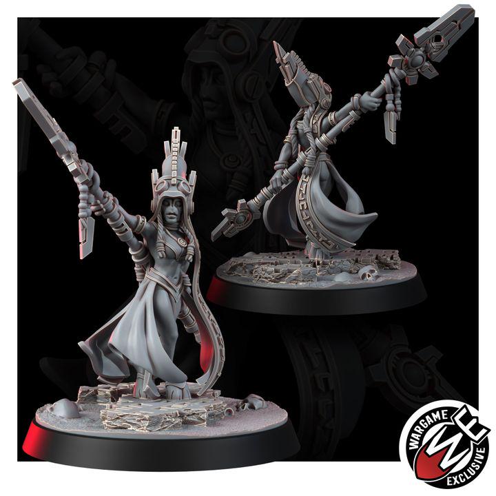 Greater Good Aetherial Mediator – T'au Empire Proxy, Wargame Exclusive – 3D printed 16K resin miniature – photo 3 of 5