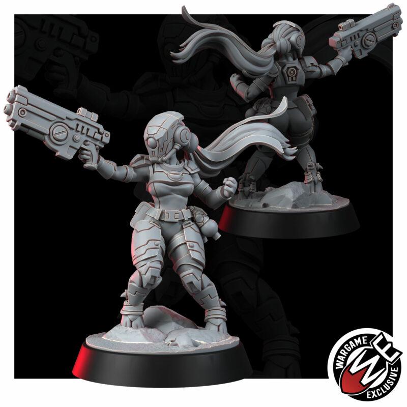 Greater Good Trailseekers T1 – T'au Empire Proxy, Wargame Exclusive – 3D printed 16K resin miniature – photo 6 of 13
