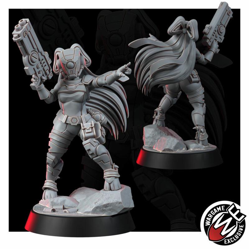 Greater Good Trailseekers T1 – T'au Empire Proxy, Wargame Exclusive – 3D printed 16K resin miniature – photo 5 of 13