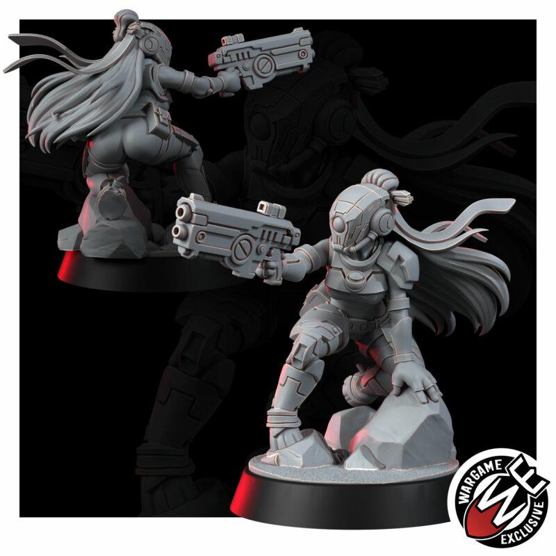 Greater Good Trailseekers T1 – T'au Empire Proxy, Wargame Exclusive – 3D printed 16K resin miniature – photo 4 of 13