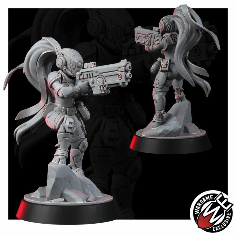 Greater Good Trailseekers T2 – T'au Empire Proxy, Wargame Exclusive – 3D printed 16K resin miniature – photo 7 of 13