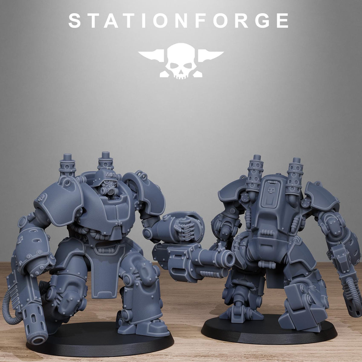 Grimguard Power Armor – Astra Militarum Proxy