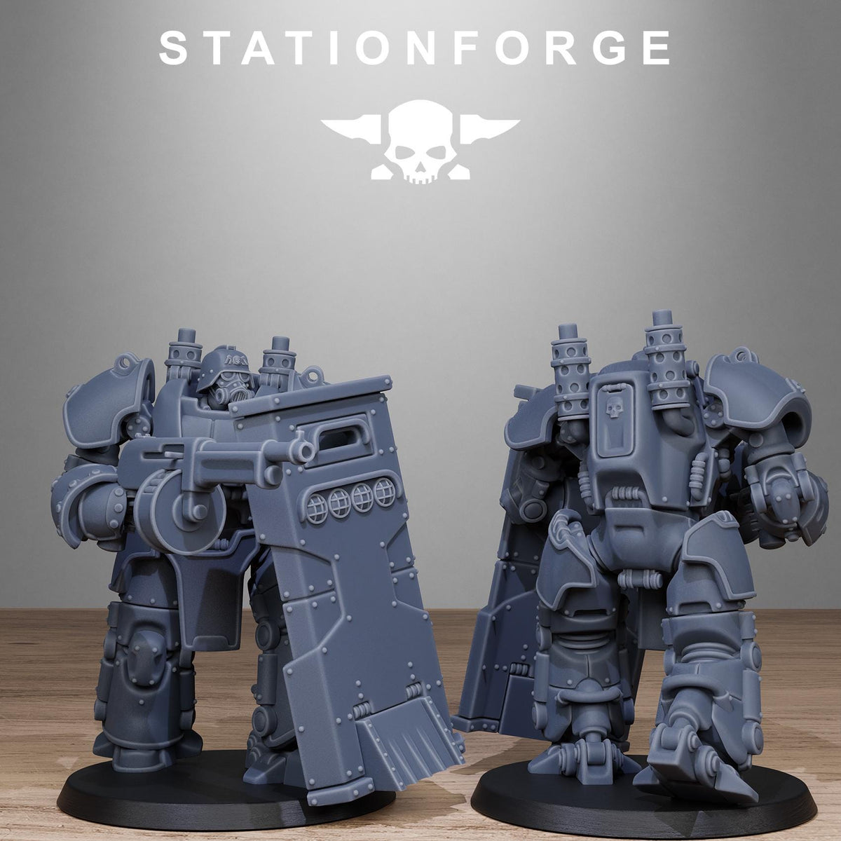 Grimguard Power Armor – Astra Militarum Proxy