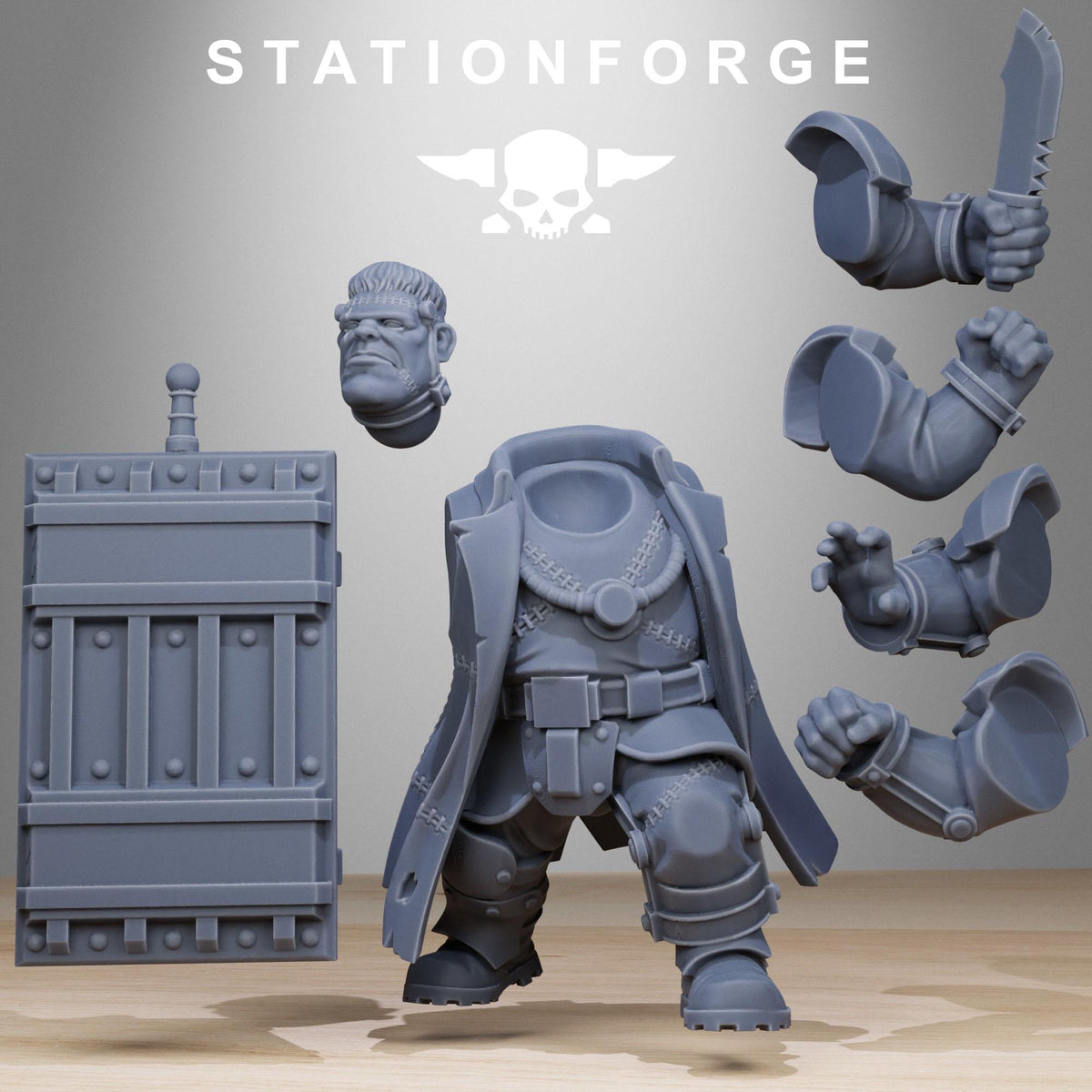 Grimguard Mutantstein – Astra Militarum Proxy