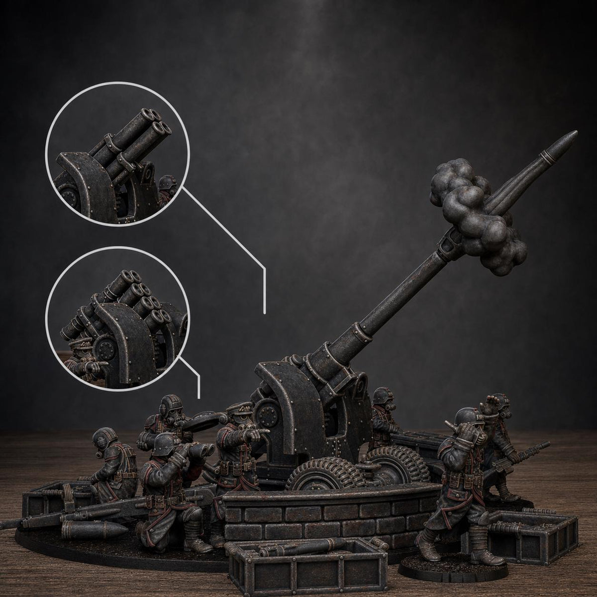 Grimguard Light Artillery 2 – Astra Militarum Proxy