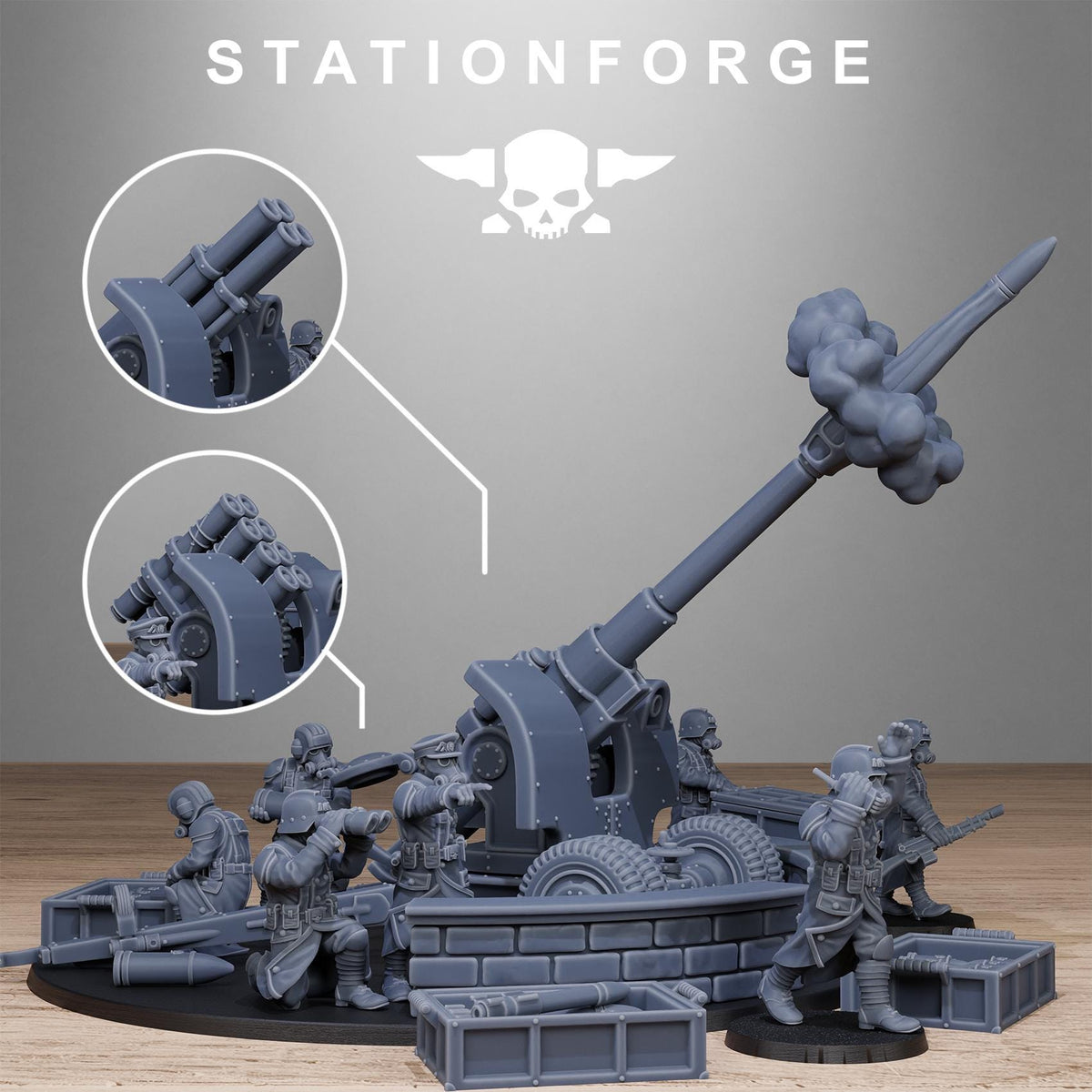 Grimguard Light Artillery 2 – Astra Militarum Proxy