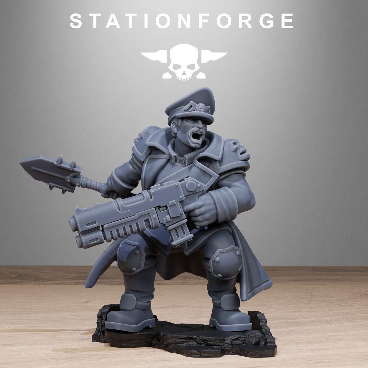 Grimguard Lieutenant – Astra Militarum Proxy