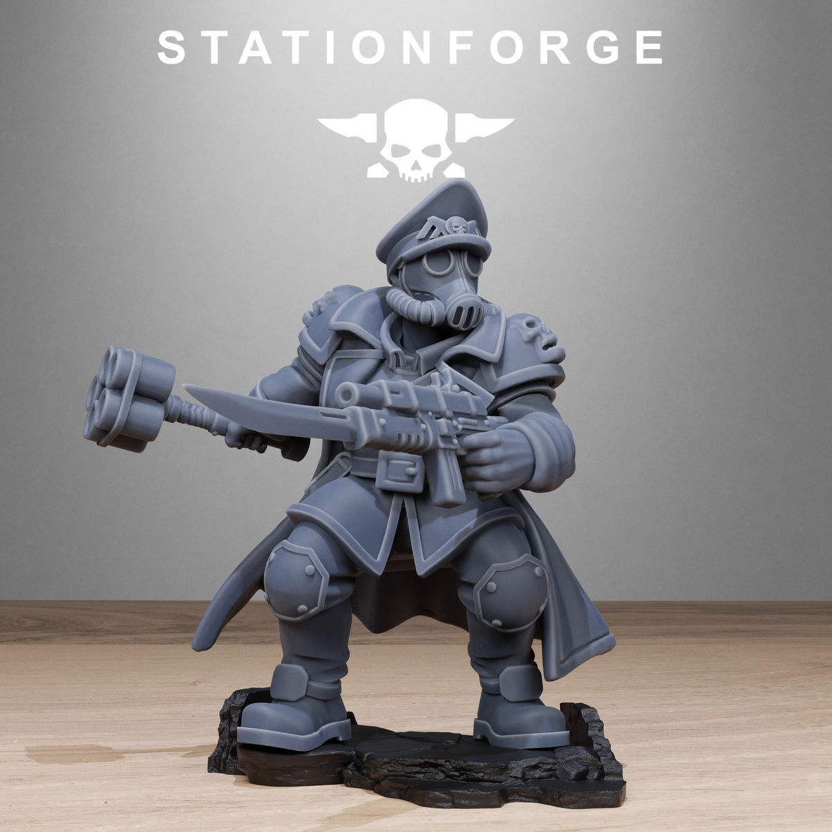 Grimguard Lieutenant – Astra Militarum Proxy