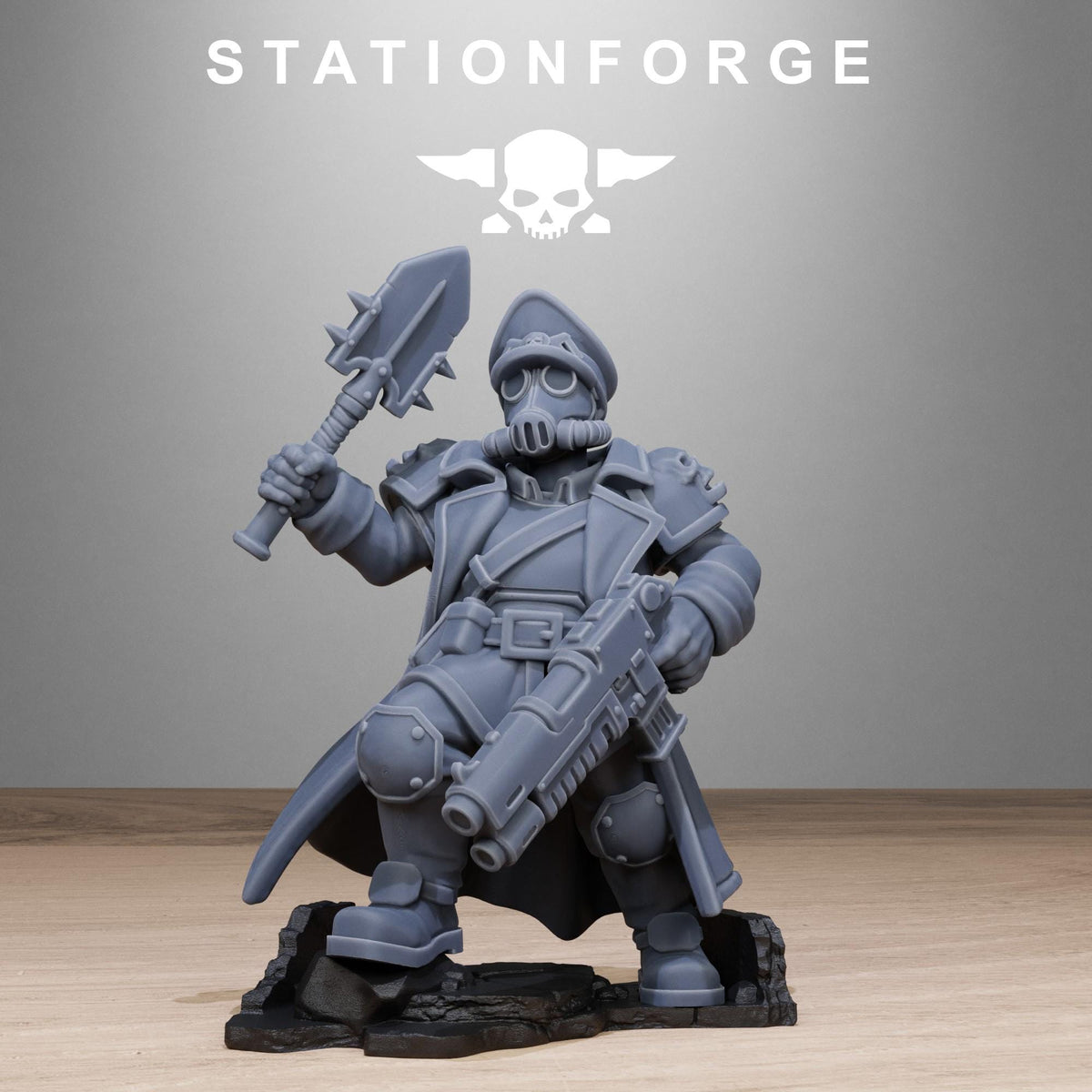 Grimguard Lieutenant – Astra Militarum Proxy