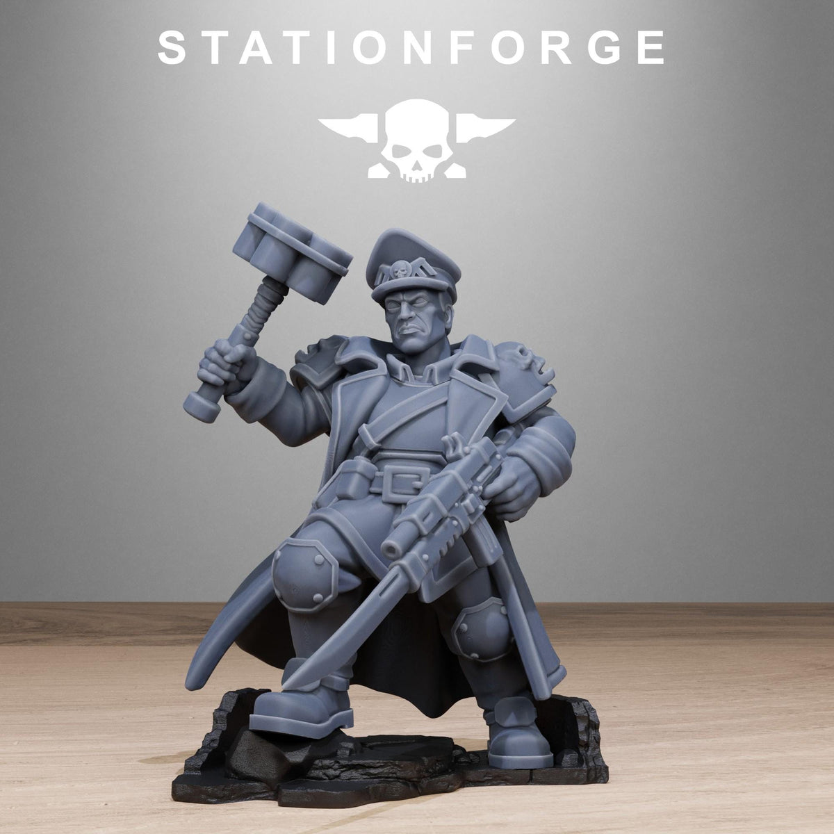 Grimguard Lieutenant – Astra Militarum Proxy