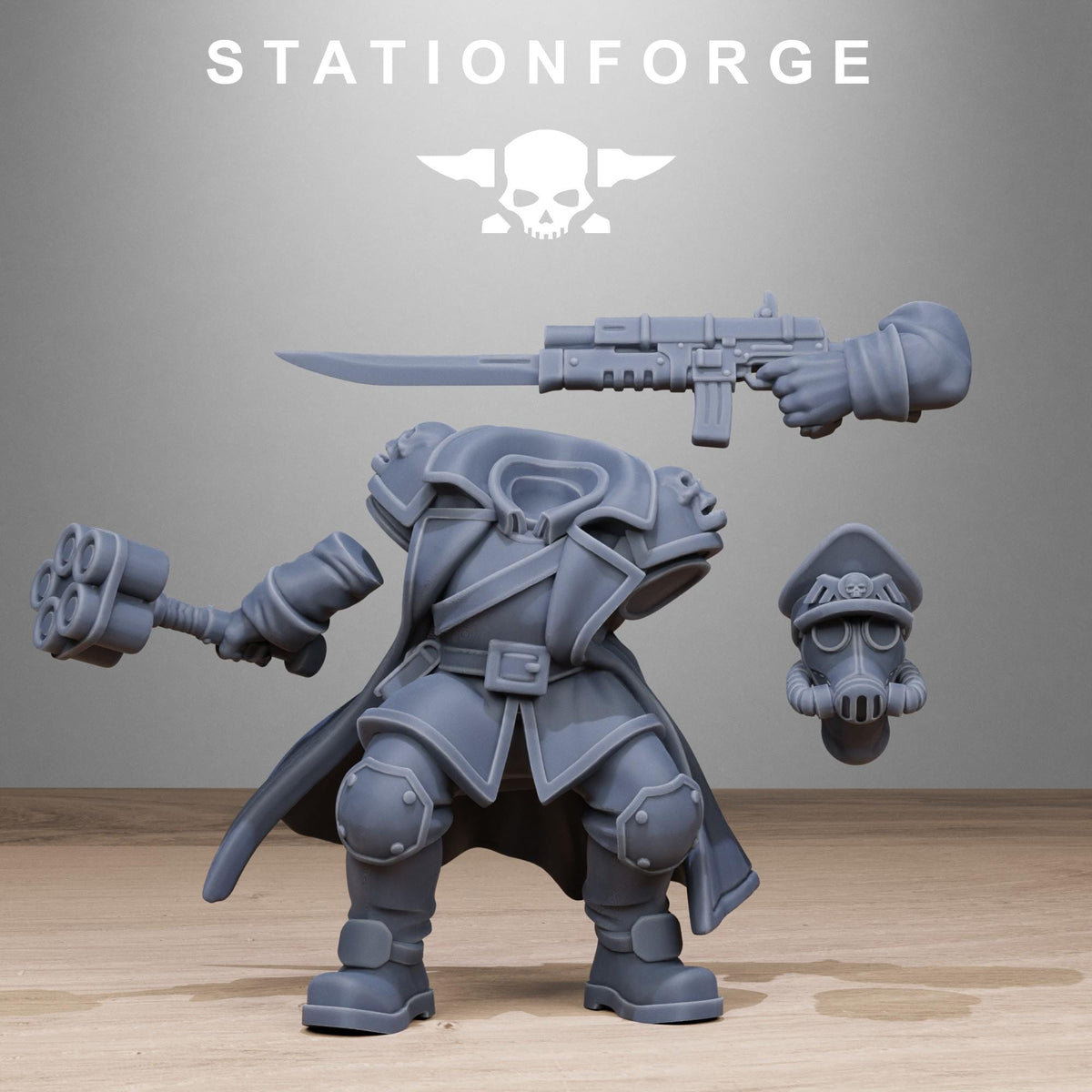 Grimguard Lieutenant – Astra Militarum Proxy
