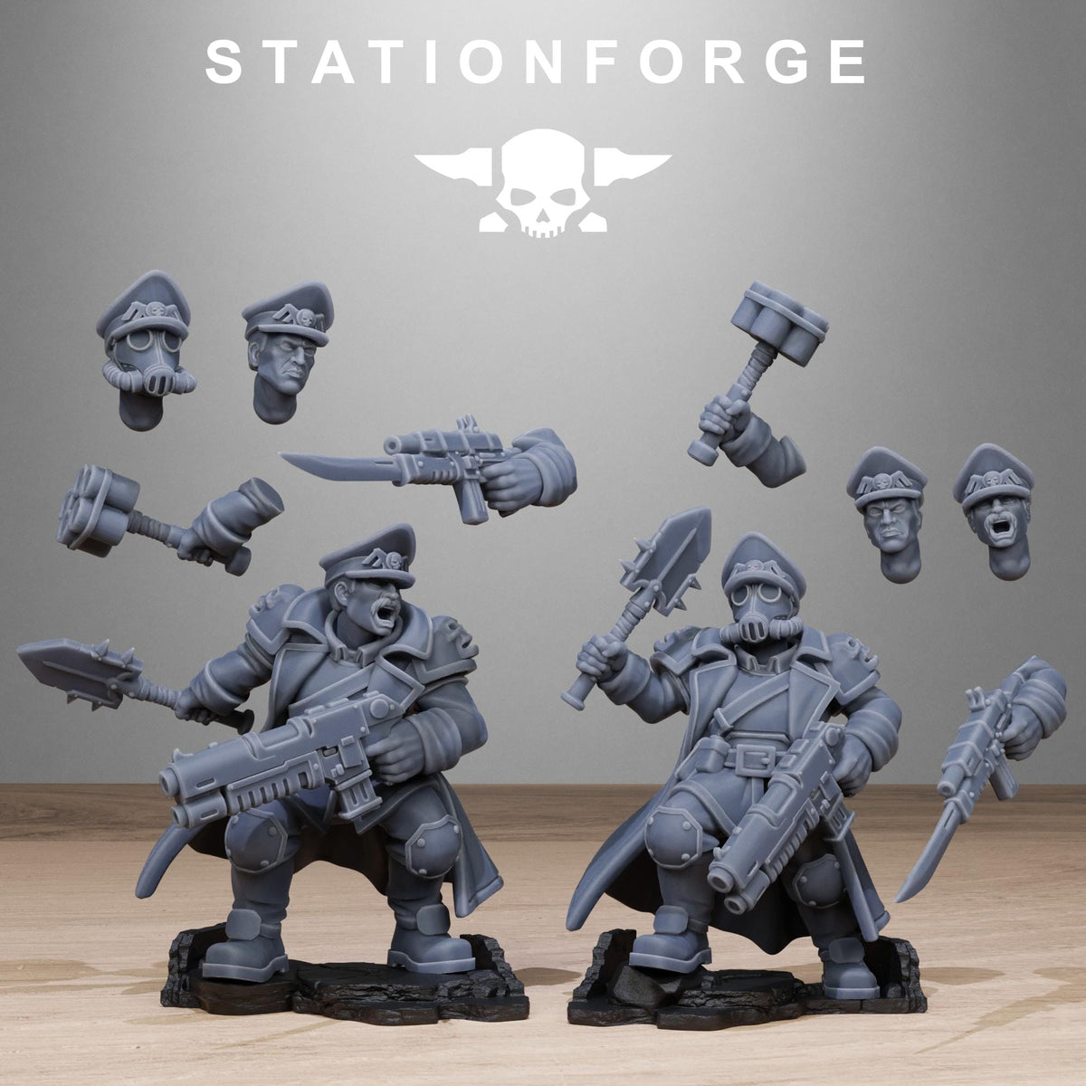 Grimguard Lieutenant – Astra Militarum Proxy