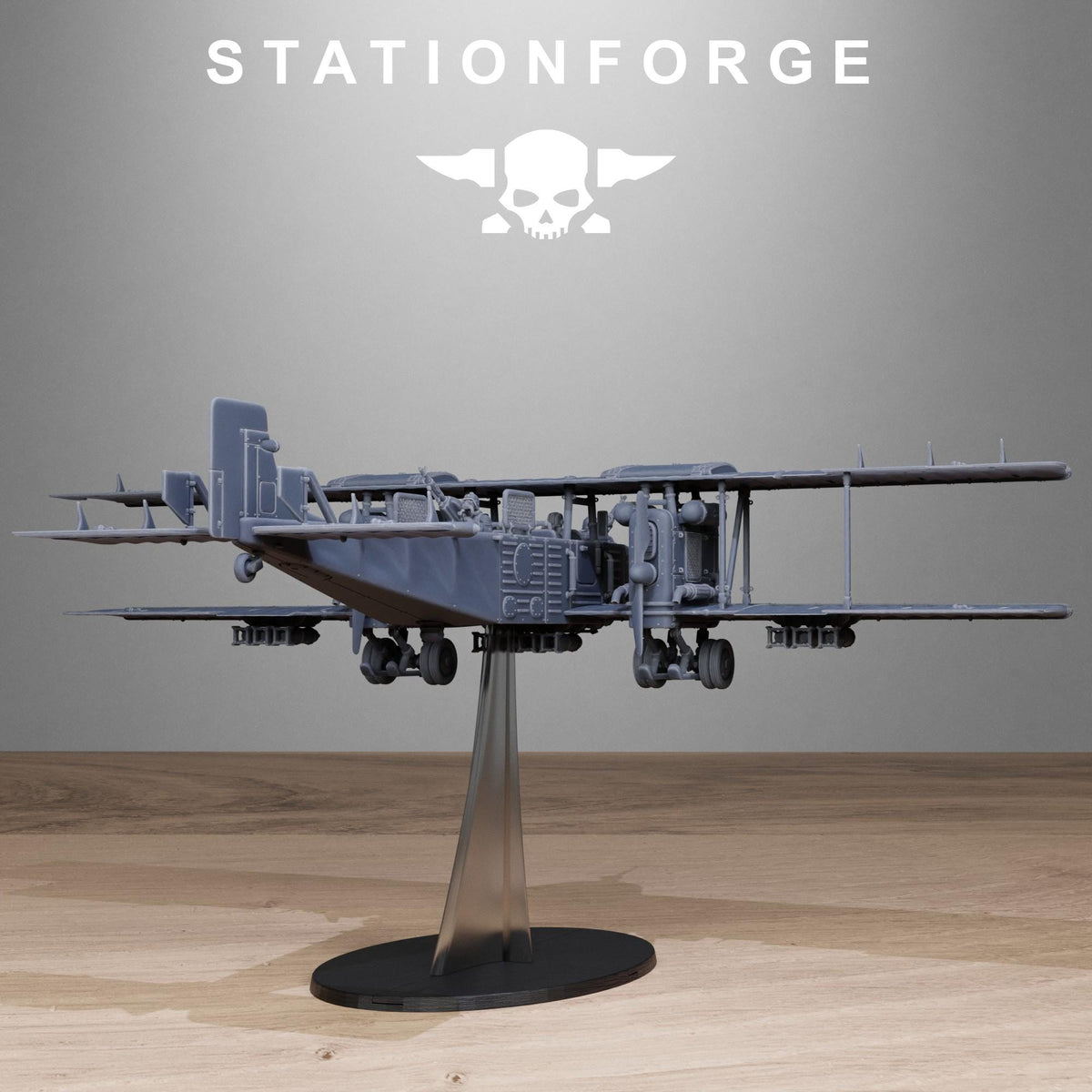 Grimguard Iron Biplane – Astra Militarum Proxy