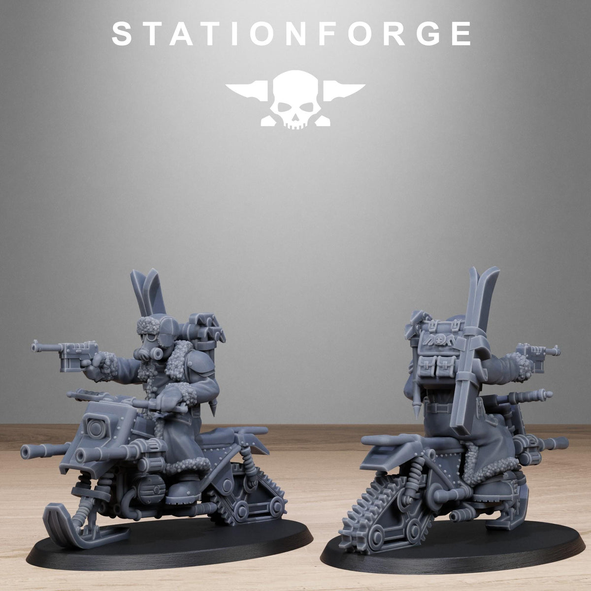 Grimguard Frostwatch Snowbikers – Astra Militarum Proxy