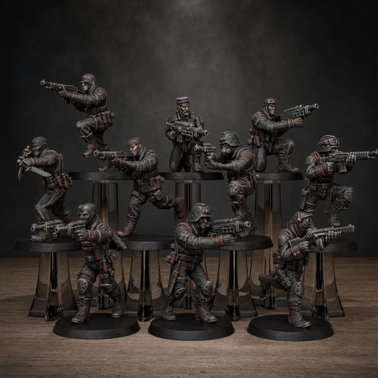 Grimguard Counter Terrorists – Astra Militarum Proxy