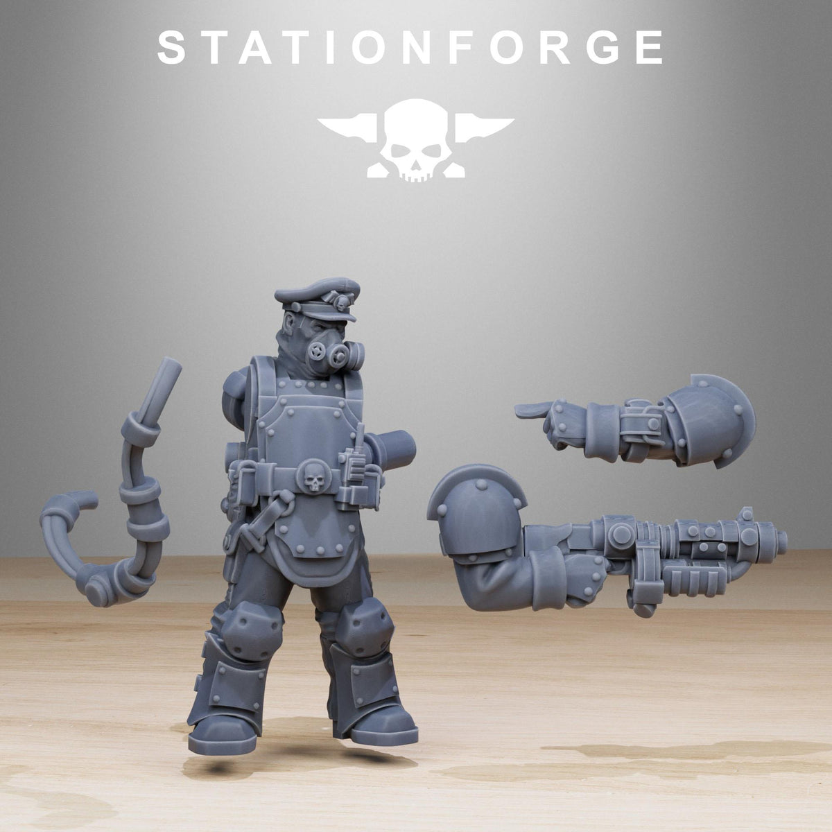Grimguard Armored Squad Reborn – Astra Militarum Proxy