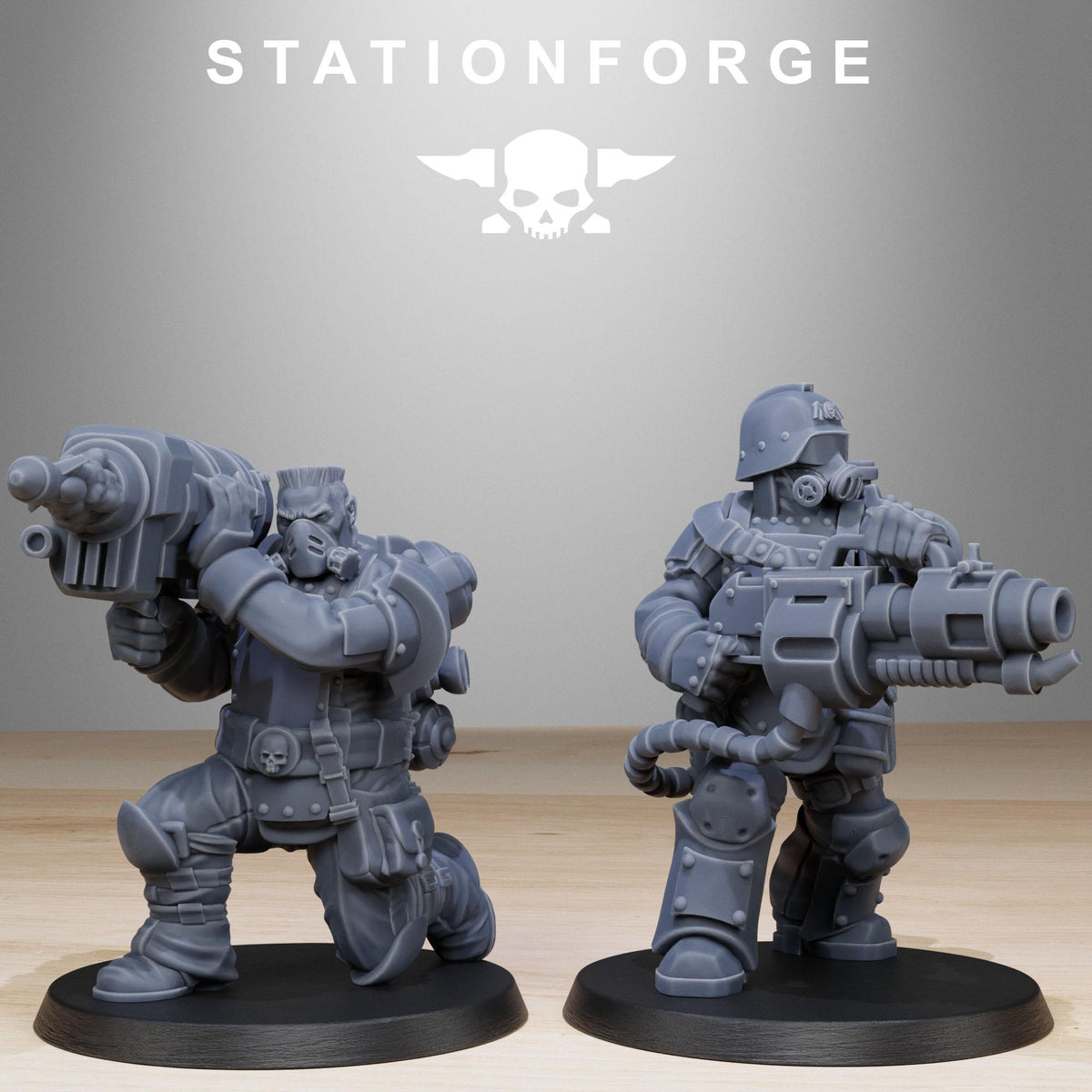 Grimguard Armored Squad Reborn – Astra Militarum Proxy