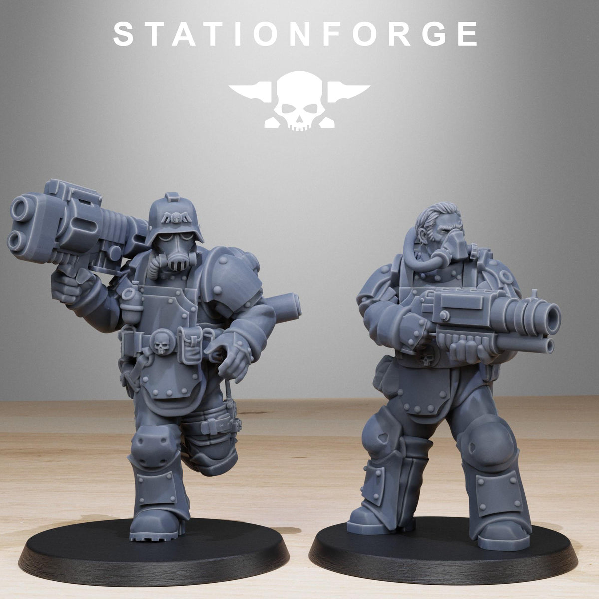 Grimguard Armored Squad Reborn – Astra Militarum Proxy