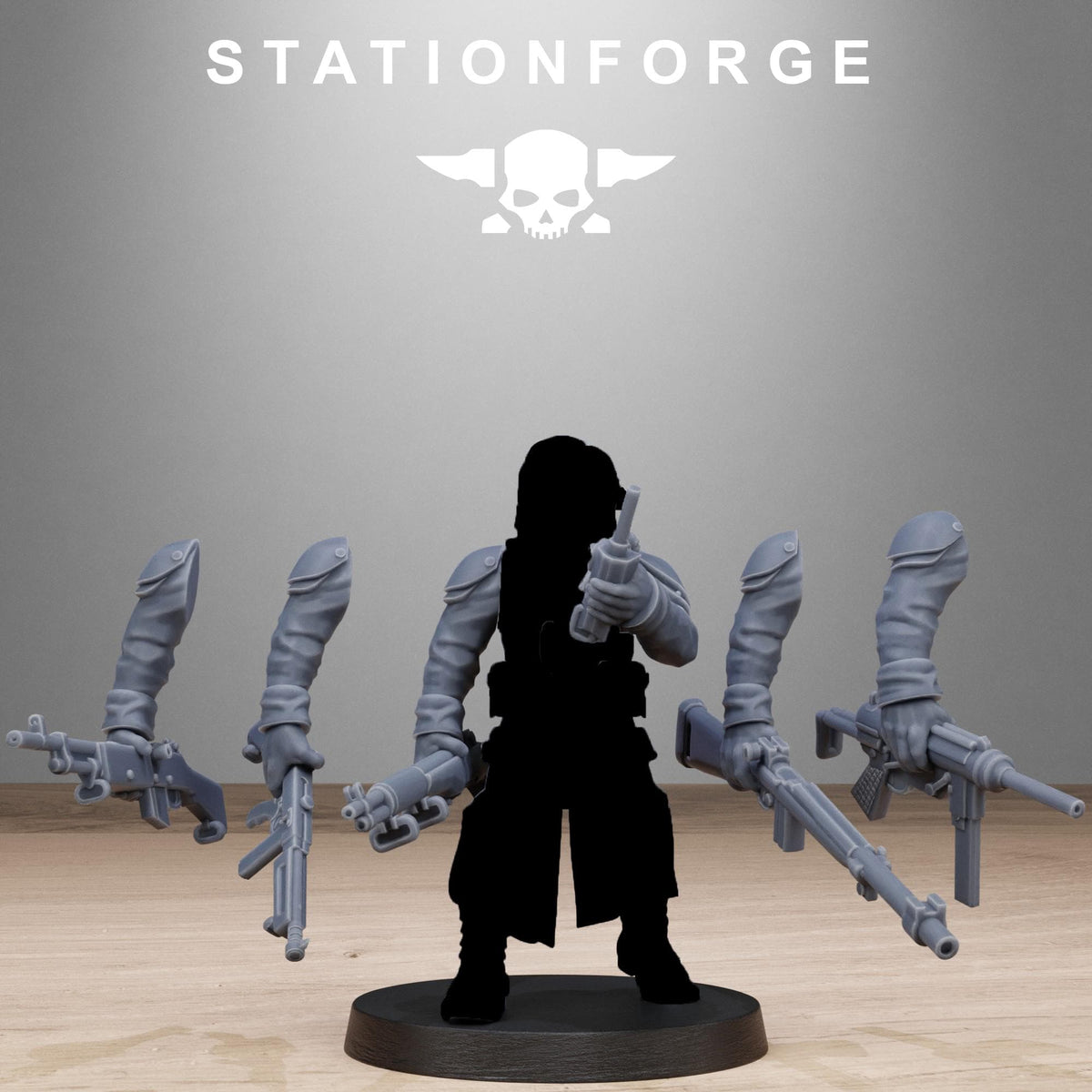 Grimguard American Weapon Pack – Astra Militarum Proxy