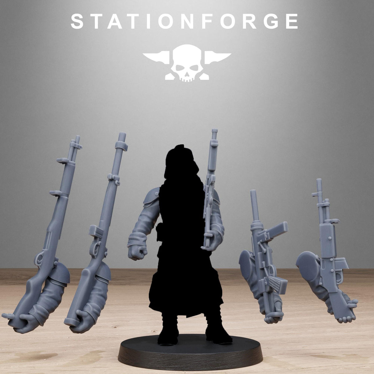 Grimguard American Weapon Pack – Astra Militarum Proxy