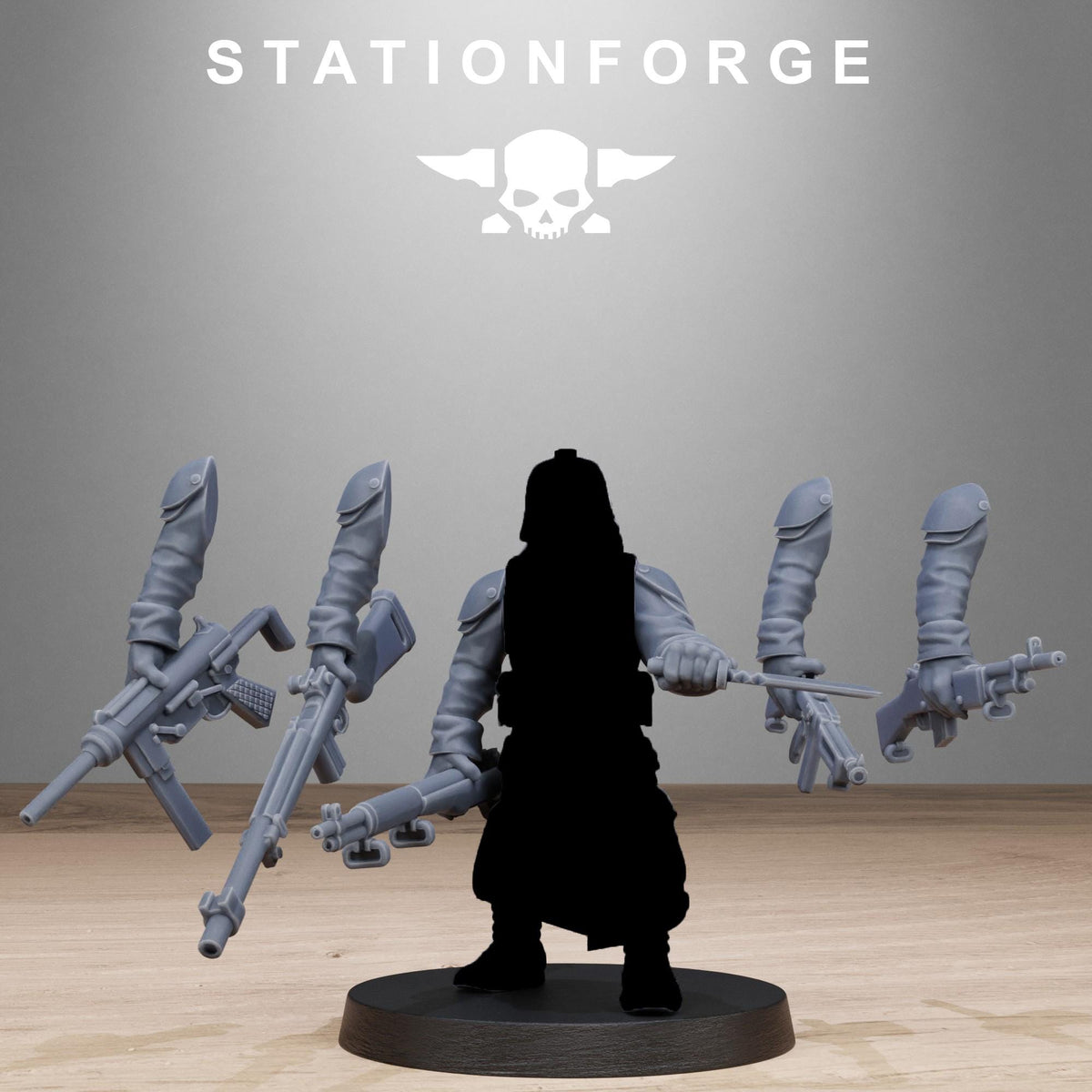 Grimguard American Weapon Pack – Astra Militarum Proxy