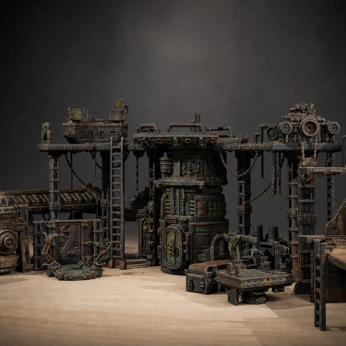 Scavenger Factory Terrain Kit – Adeptus Mechanicus Proxy
