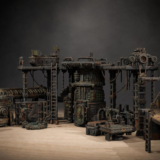 Scavenger Factory Terrain Kit – Adeptus Mechanicus Proxy