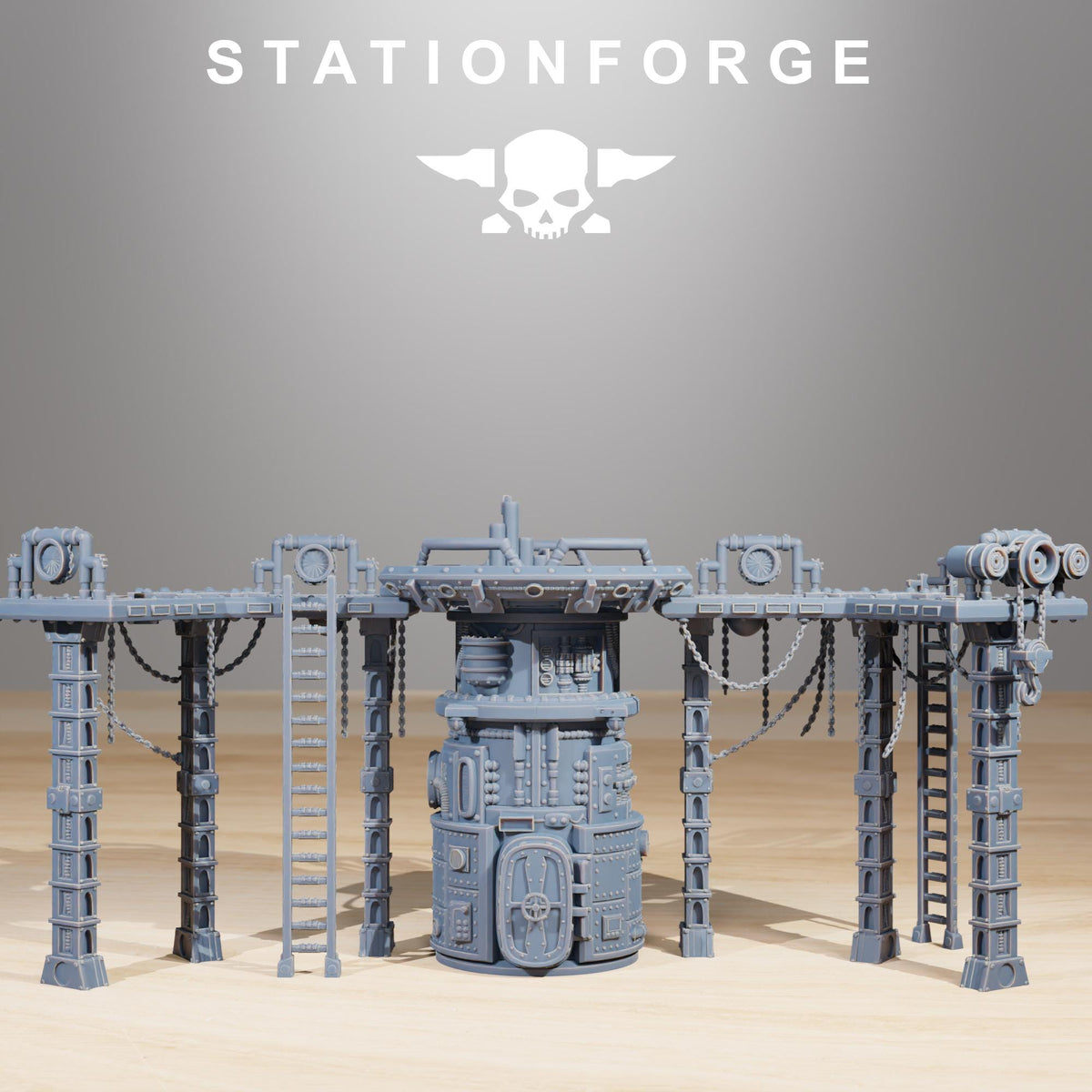 Scavenger Factory Terrain Kit – Adeptus Mechanicus Proxy