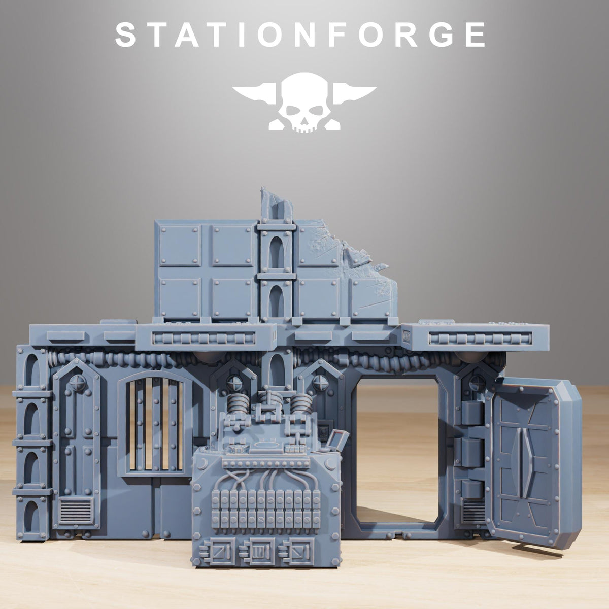 Scavenger Factory Terrain Kit – Adeptus Mechanicus Proxy