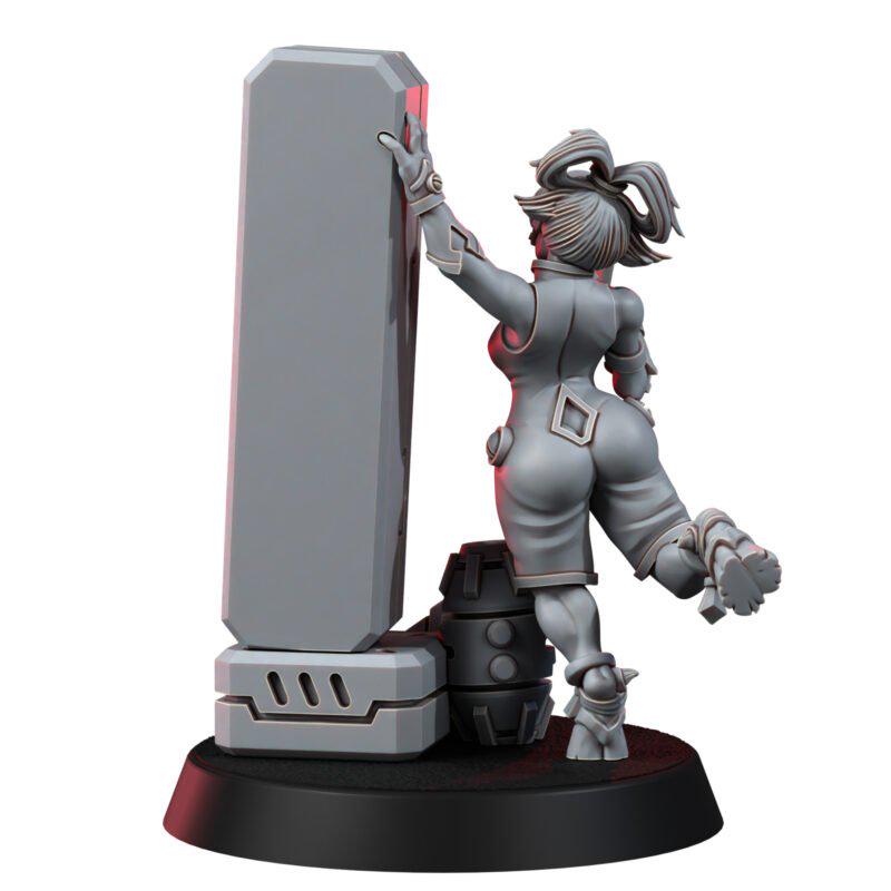 Greater Good The Necrocity Black Traders – T'au Empire Proxy, Wargame Exclusive – 16K resin miniature – photo 6 of 10
